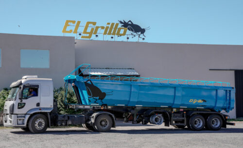 El Grillo - BVT32 - Semirremolque batea 2+1 de vuelco trasero de 32 m³